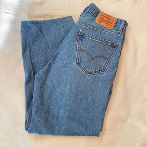 Vintage High Waisted Levi’s in Medium Blue